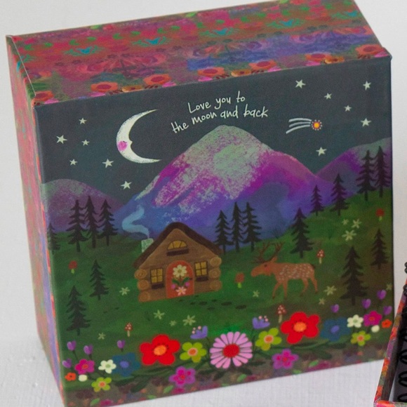 NEW love you to the moon and back boho happy box - Picture 6 of 6